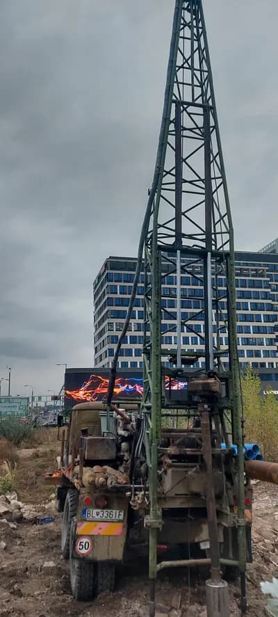 Vrtná technika v akcii