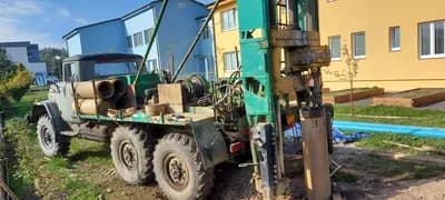 Vŕtanie studne - priebeh prác